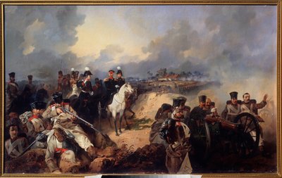 La Bataille de Montmirail, 11 février 1814 - Mikhail Osipovich Mikeshin